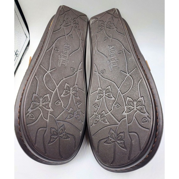 Alegria Women's Brigid Leather Slip-On Shoe - Cognac & Roses, 41M EUC - Picture 6 of 7